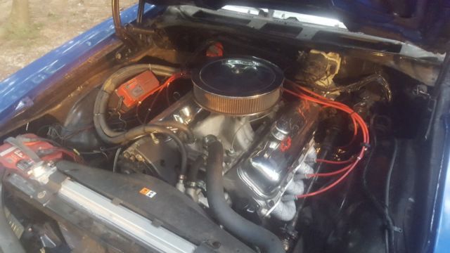 1971 Blue Chevrolet Chevelle Coupe