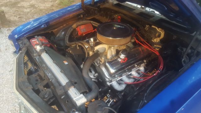 1971 Blue Chevrolet Chevelle Coupe