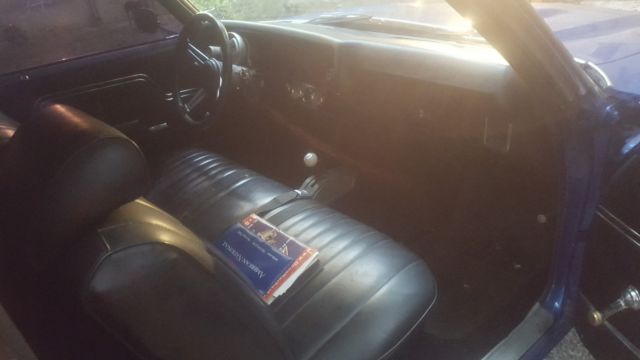 1971 Blue Chevrolet Chevelle Coupe