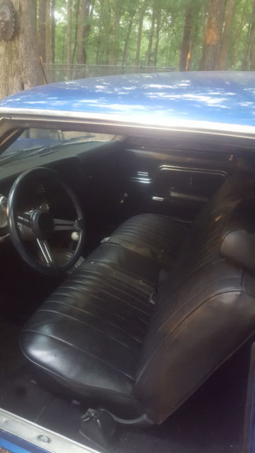 1971 Blue Chevrolet Chevelle Coupe