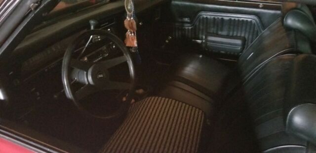 1971 Red Chevrolet Chevelle Convertible