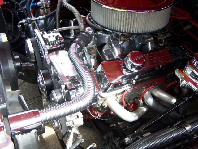 1971 Red Chevrolet Chevelle Convertible