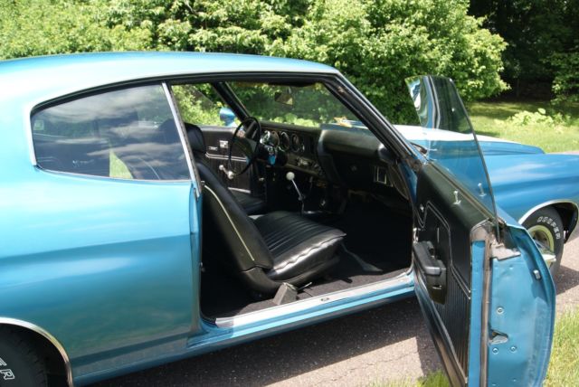 1971 Blue Chevrolet Chevelle Coupe