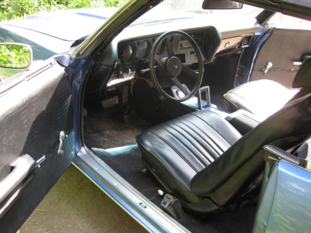 1971 Blue Chevrolet Chevelle Convertible