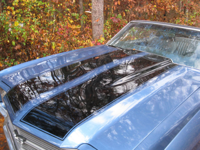 1971 Blue Chevrolet Chevelle Convertible