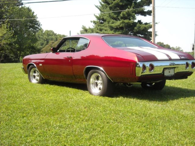 1971 Cherry metallic Chevrolet Chevelle Coupe