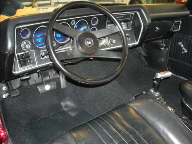 1971 Cherry metallic Chevrolet Chevelle Coupe