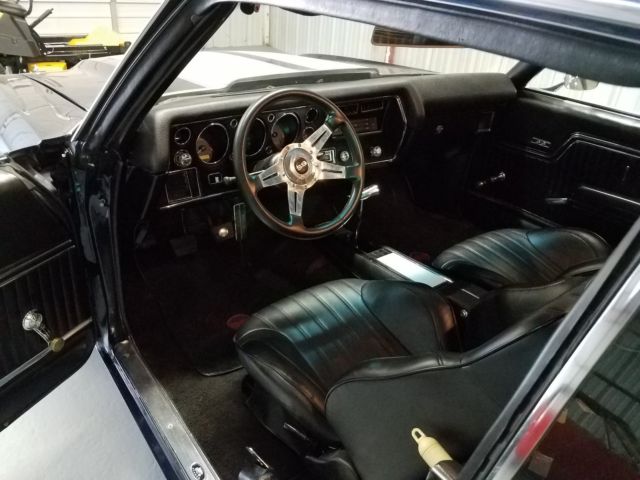 1971 Blue Chevrolet Chevelle Coupe