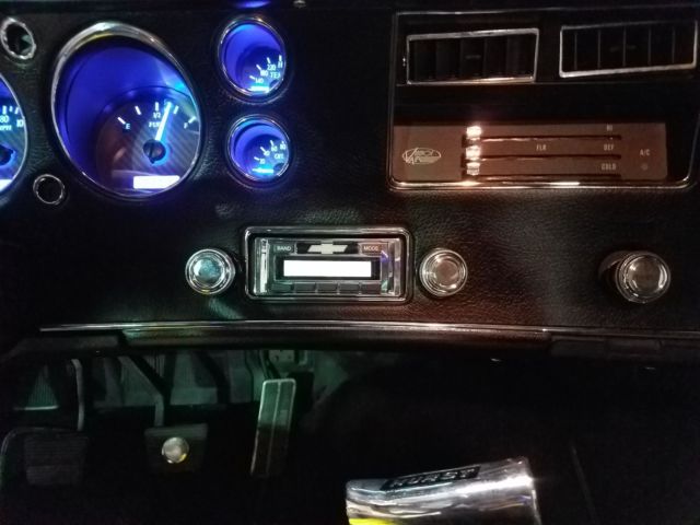 1971 Blue Chevrolet Chevelle Coupe