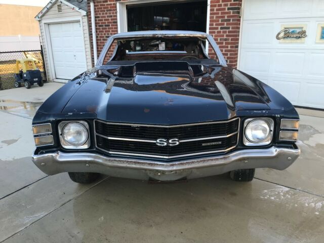 1971 Blueprimer Chevrolet Chevelle Coupe