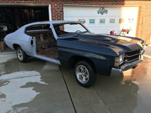 1971 Blueprimer Chevrolet Chevelle Coupe