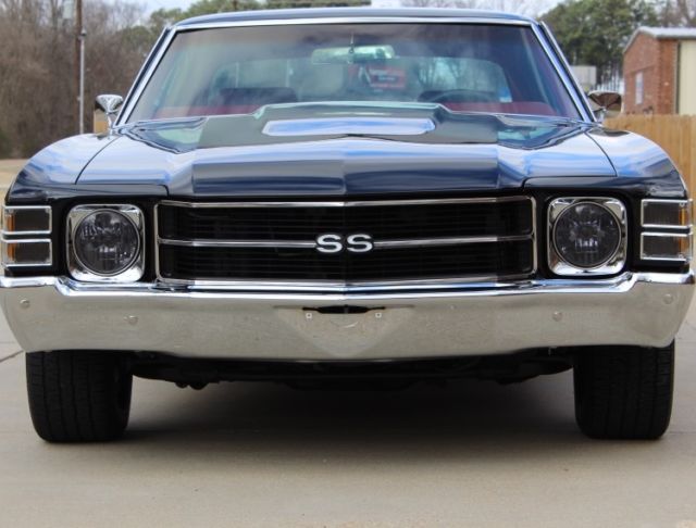 1971 Black Chevrolet Chevelle Coupe