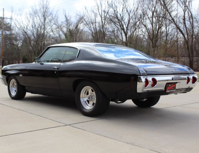 1971 Black Chevrolet Chevelle Coupe