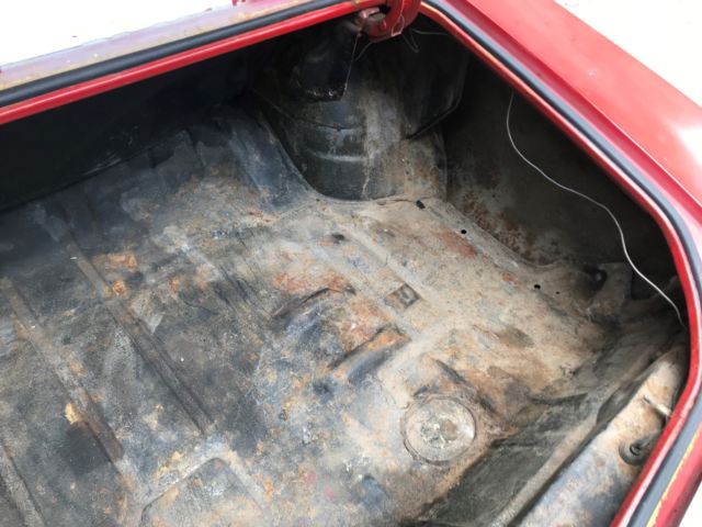 1971 Red Chevrolet Chevelle Convertible