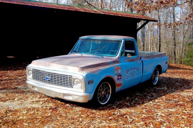 1971 Blue Chevrolet C-10