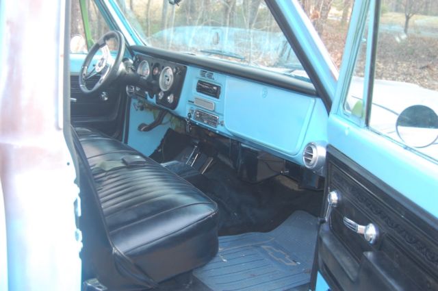 1971 Blue Chevrolet C-10