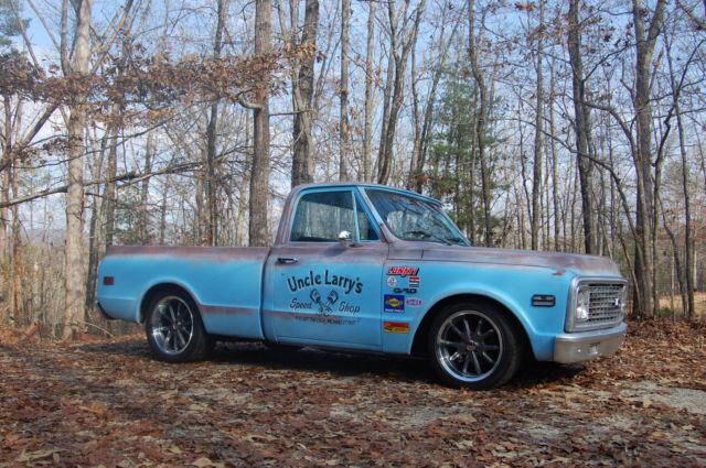 1971 Blue Chevrolet C-10