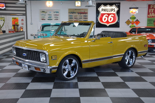 1971 Okra Chevrolet Blazer Convertible