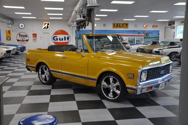 1971 Okra Chevrolet Blazer Convertible