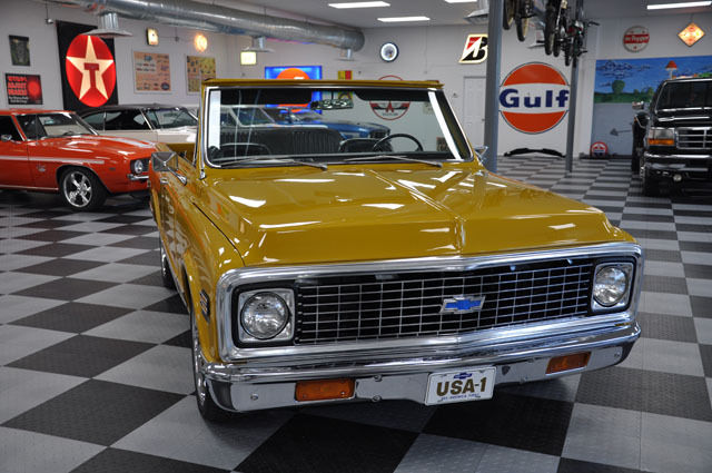 1971 Okra Chevrolet Blazer Convertible