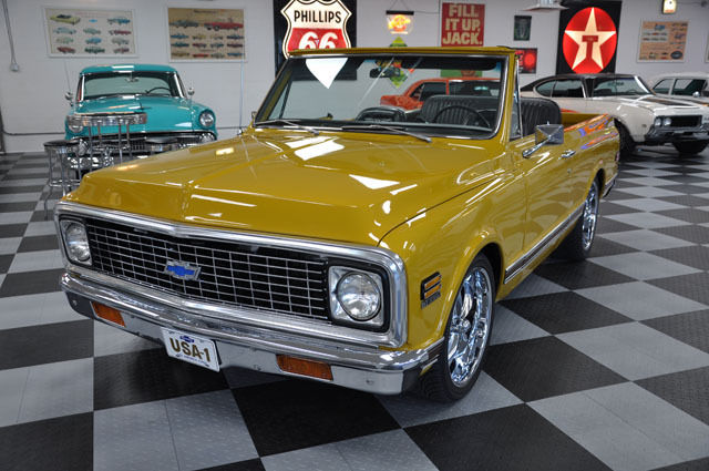 1971 Okra Chevrolet Blazer Convertible