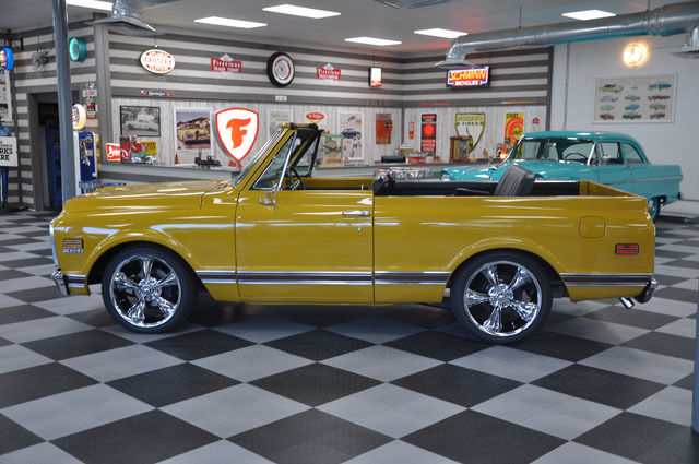 1971 Okra Chevrolet Blazer Convertible