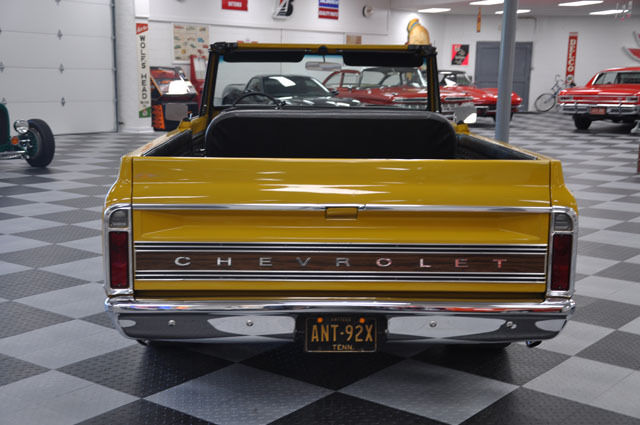 1971 Okra Chevrolet Blazer Convertible
