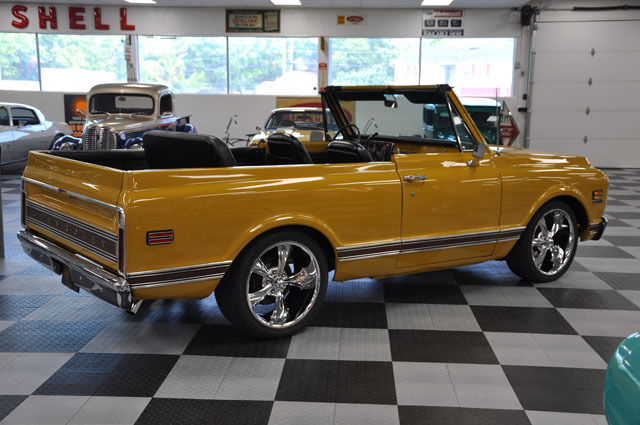 1971 Okra Chevrolet Blazer Convertible