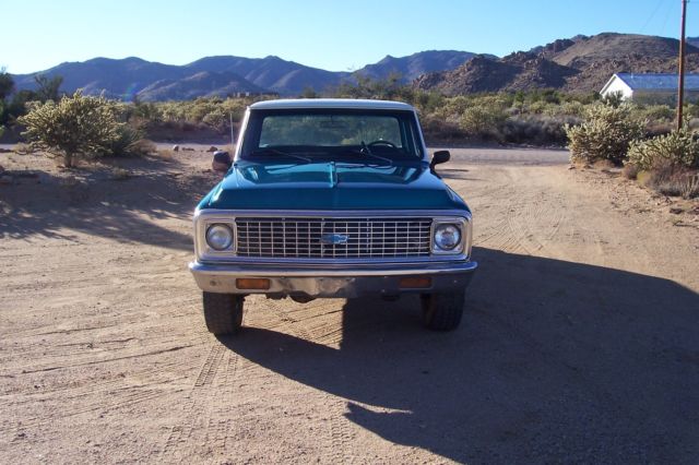 1971 Green Chevrolet C/K Pickup 1500