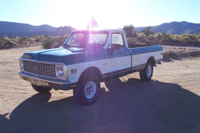 1971 Green Chevrolet C/K Pickup 1500
