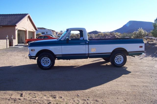 1971 Green Chevrolet C/K Pickup 1500
