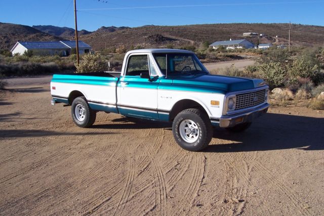 1971 Green Chevrolet C/K Pickup 1500