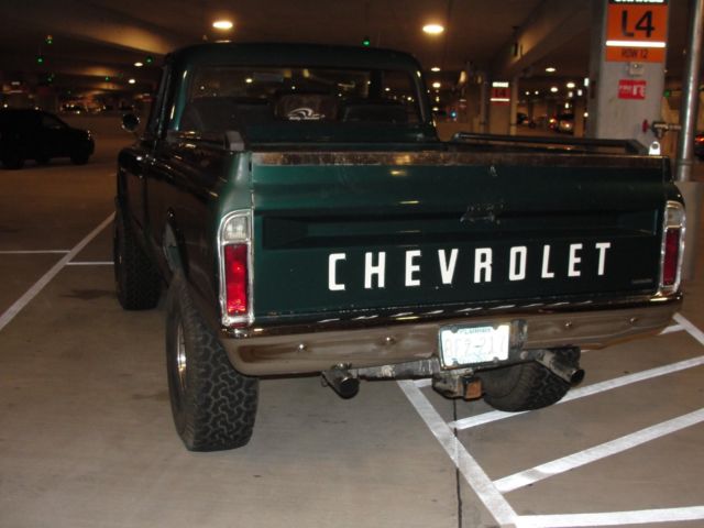 1971 Green Chevrolet Other Pickups Crew Cab Pickup