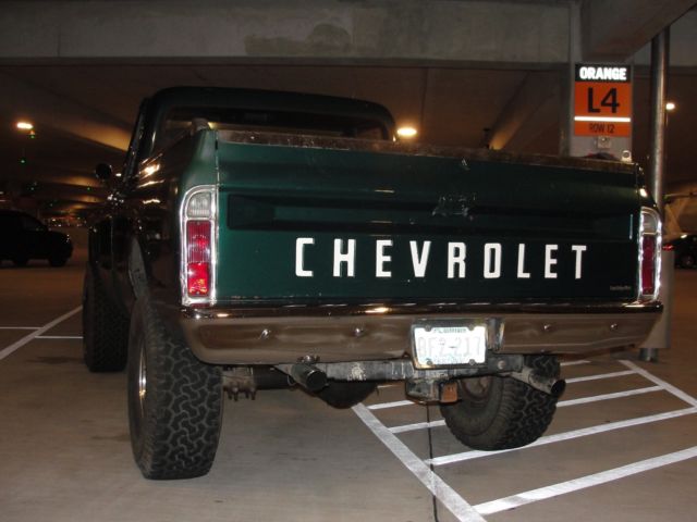 1971 Green Chevrolet Other Pickups Crew Cab Pickup