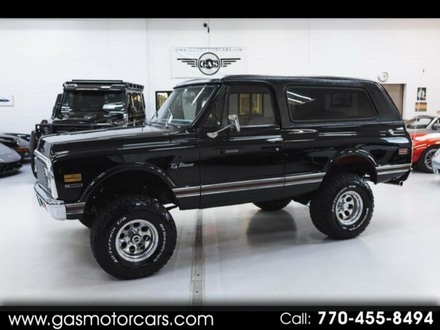 1971 Black Chevrolet Blazer --