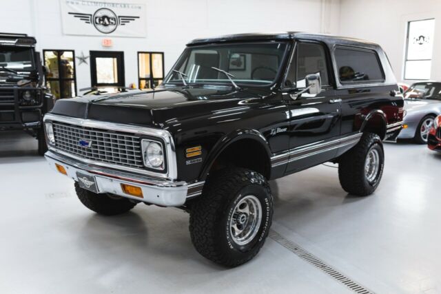 1971 Black Chevrolet Blazer --