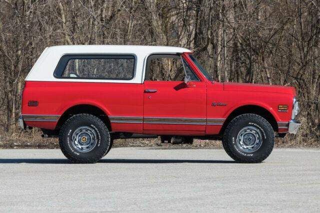 1971 Red Chevrolet Blazer SUV
