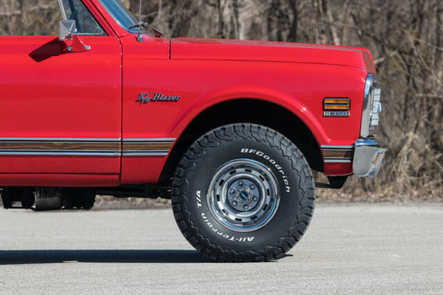 1971 Red Chevrolet Blazer SUV