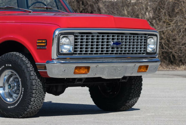 1971 Red Chevrolet Blazer SUV