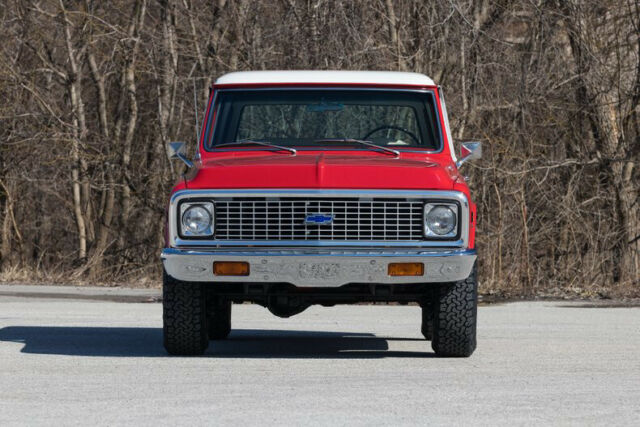 1971 Red Chevrolet Blazer SUV