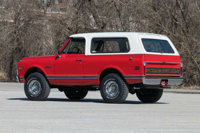1971 Red Chevrolet Blazer SUV