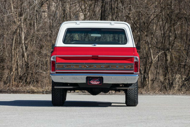 1971 Red Chevrolet Blazer SUV