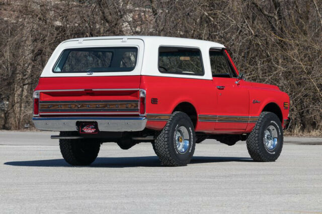 1971 Red Chevrolet Blazer SUV