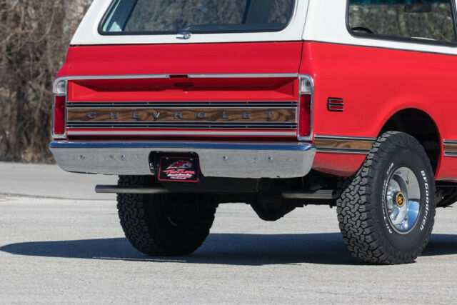 1971 Red Chevrolet Blazer SUV