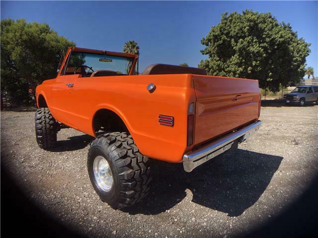 1971 Orange Chevrolet Blazer Truck