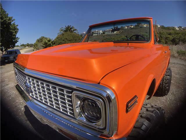 1971 Orange Chevrolet Blazer Truck