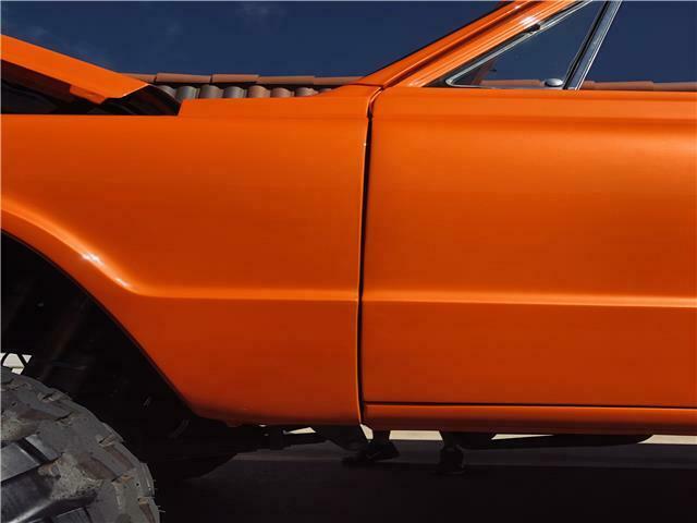 1971 Orange Chevrolet Blazer Truck