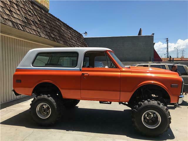 1971 Orange Chevrolet Blazer Truck