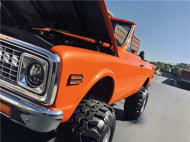 1971 Orange Chevrolet Blazer Truck