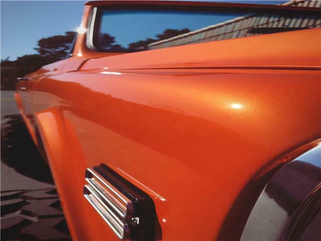 1971 Orange Chevrolet Blazer Truck